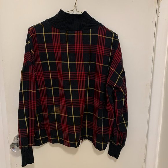 Zara Plaid Turtleneck - Picture 2 of 4
